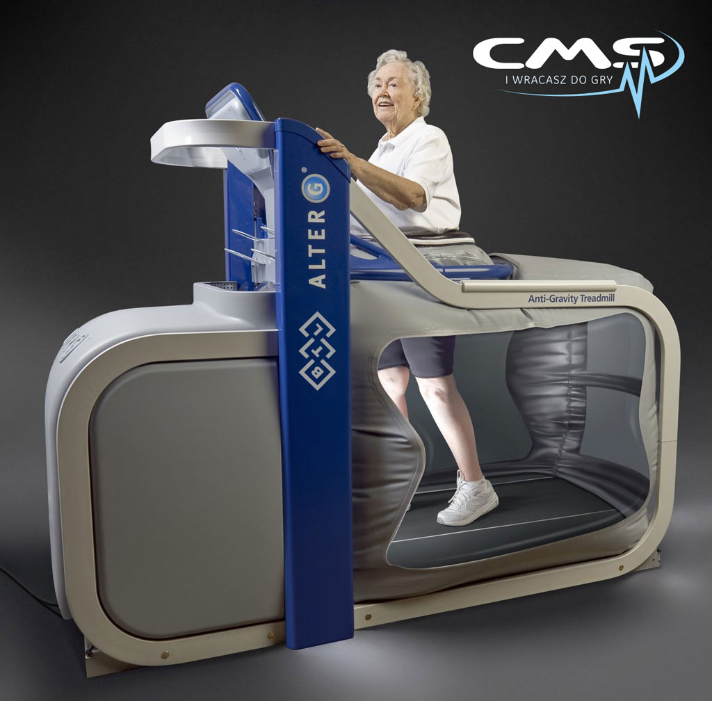 Bieżnia antygrawitacyjna Alter-G w CMS